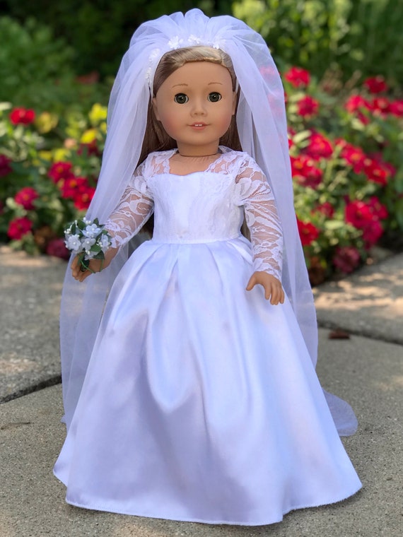 Princess Kate Doll Clothes For 18 Inch Dolls Royal Wedding Etsy
