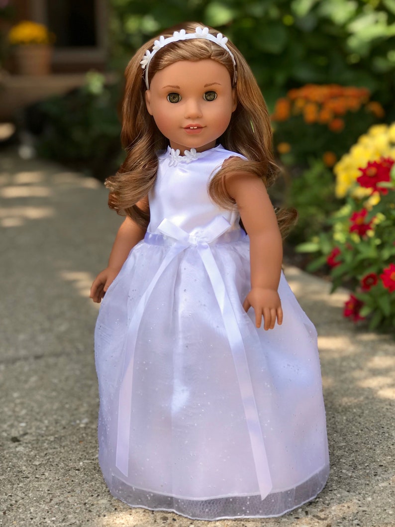 American Girl Doll Clothes Communion Dress