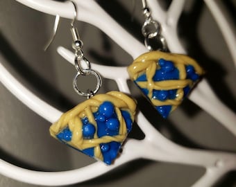 Blueberry Pie Earrings
