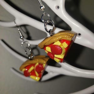 Pizza Earrings