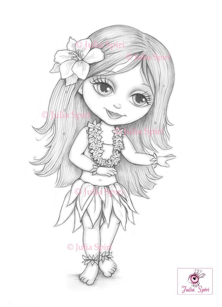 50 Collection Cute Summer Girl Coloring Pages  Free
