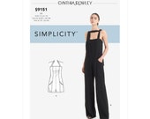 Misses 39 Jumpsuit Romper Simplicity Sewing Pattern S9151