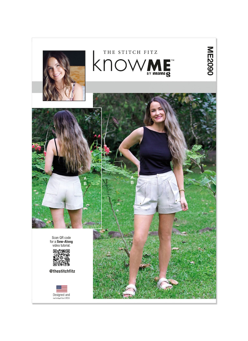 Misses' Shorts and Knit Top by the Stitch Fitz Know Me Sewing Pattern ...