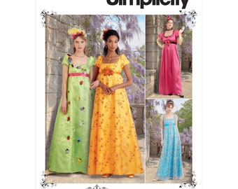 セット販売 Women's Dress Patterns 2164 Women's Dress Sewing Pattern PDF - S,M,L,XL / Custom Size