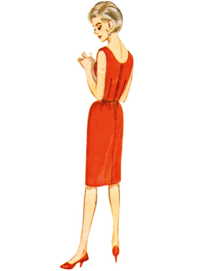 1960s Misses' Dress, Jacket, Capelet and Overskirt Butterick Sewing ...