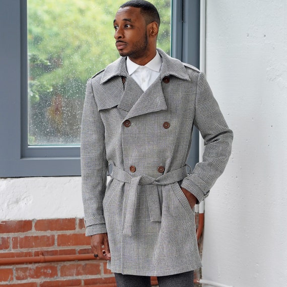 Men's Trench Coat in Two Lengths Simplicity Sewing Pattern