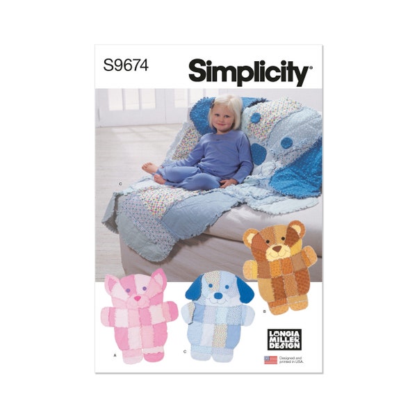 Rag Quilt by Longia Miller Simplicity Sewing Pattern S9674