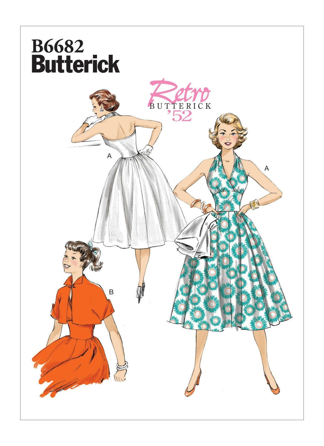 Misses' Dress and Jacket Butterick Sewing Pattern B6682 Uncut, FF - Etsy