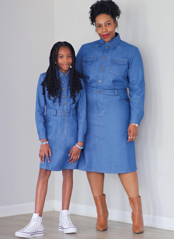 denim dress with ankle boots The Denim Dress (Part 2) | Something Good