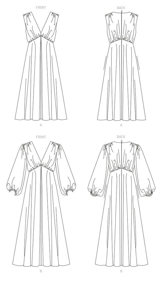 まさ　６本セット Misses Dress Vogue Sewing Pattern V1699 Uncut, FF - Etsy