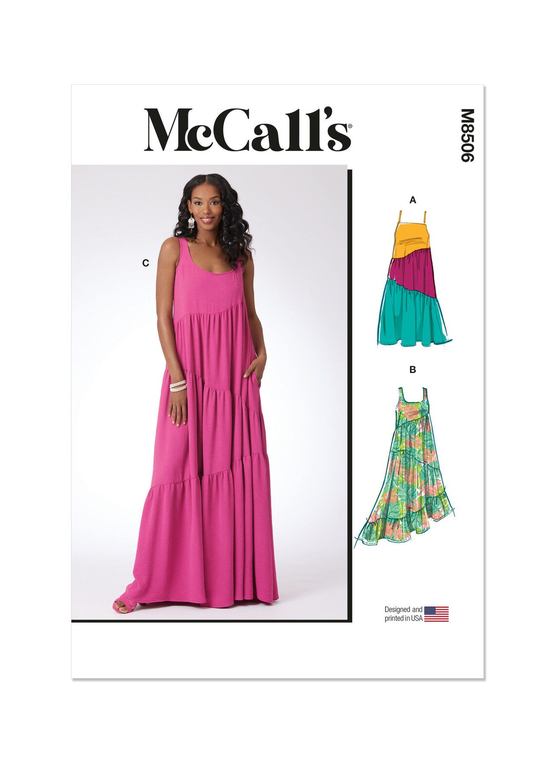 M8506 Pattern Misses' Dresses Mccall's Sewing Pattern M8506 Uncut, FF - Etsy