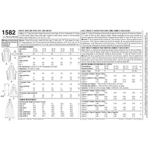 Misses, Men and Teen Costumes Simplicity Sewing Pattern 1582 Uncut, FF ...