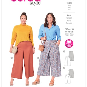 Misses&#39; Trousers and Pants Burda Style Sewing Pattern 6035 Uncut, FF