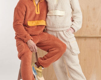 ⬛︎ woaiwojiaeditor ⬛︎ Unisex Sweatshirt and Pants Simplicity Sewing Pattern S9828