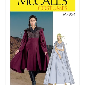 Misses Costume McCall&#39;s Sewing Pattern M7854 Uncut, FF