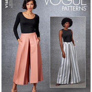 Misses Pants Vogue Sewing Pattern V1685