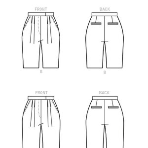 Misses' & Women's Pants Mccall's Sewing Pattern - Etsy