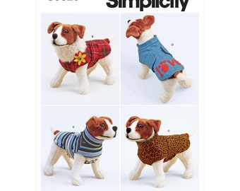 Dog Coats Simplicity Sewing Pattern S9520