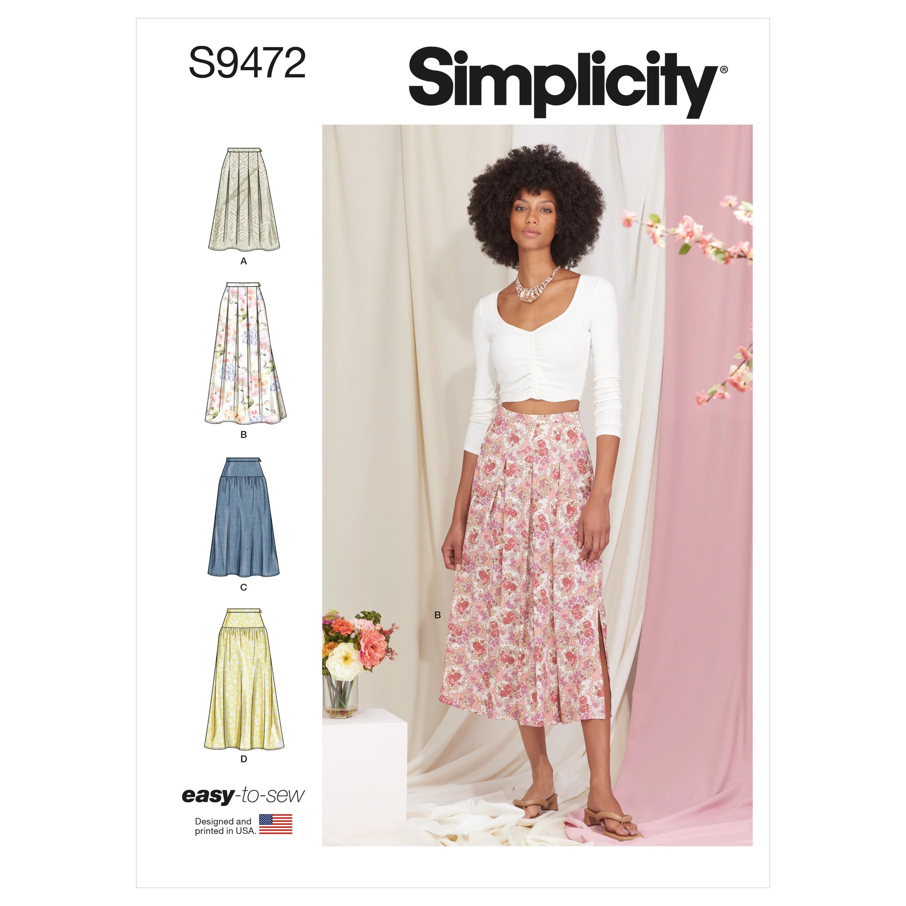 Misses Skirts Simplicity Sewing Pattern S9472 Uncut, FF - Etsy