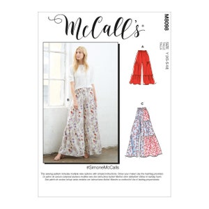 Misses Pants McCall's Sewing Pattern M8098 Uncut, FF