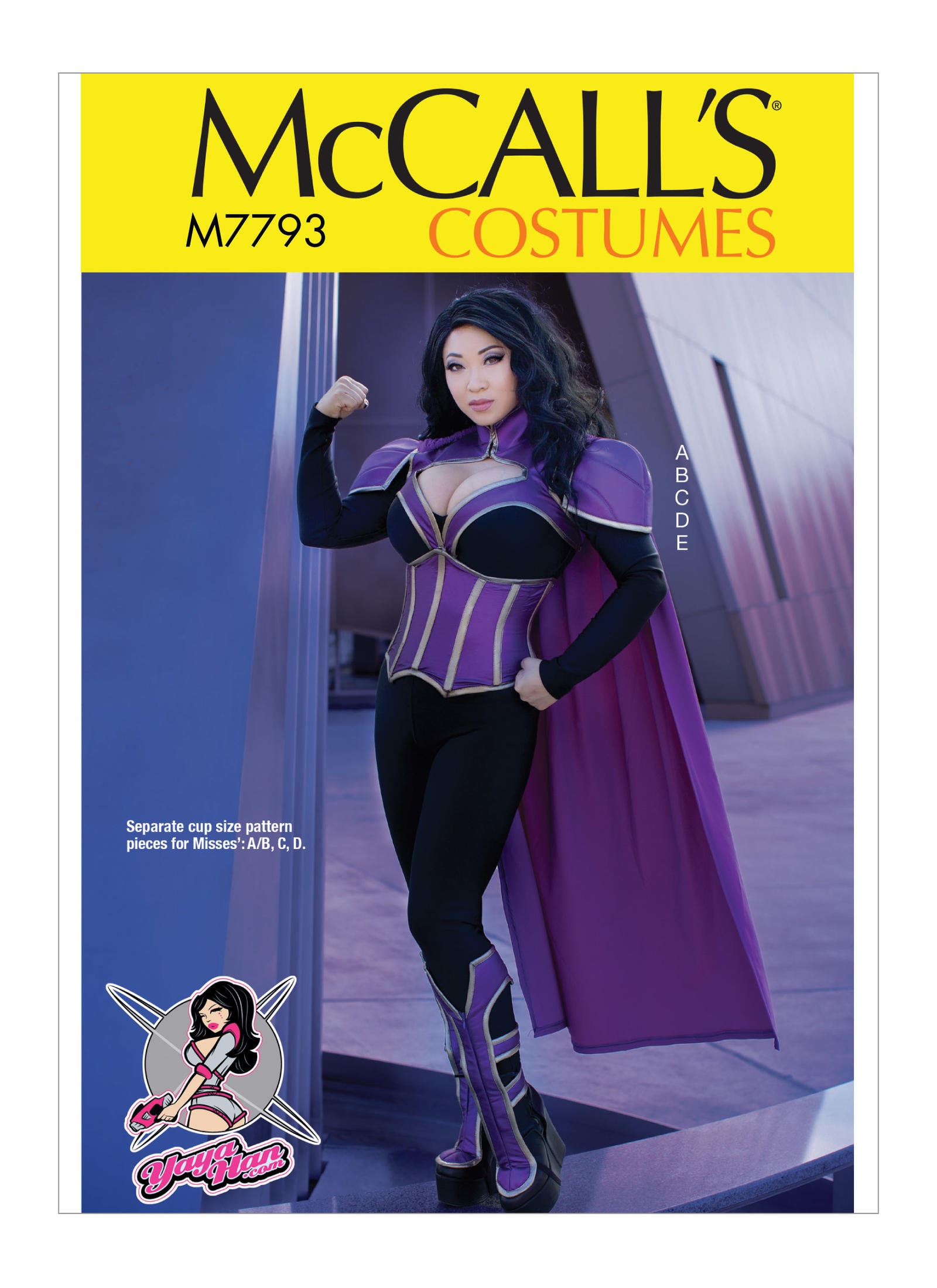 McCall's Misses-Kostüm M8132A5 - Historisches Kleid Spätes 18. Jahrhundert (Größe A5)