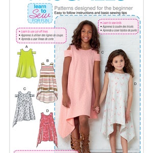 Children's/Girls' Dresses McCall's Sewing Pattern M7737