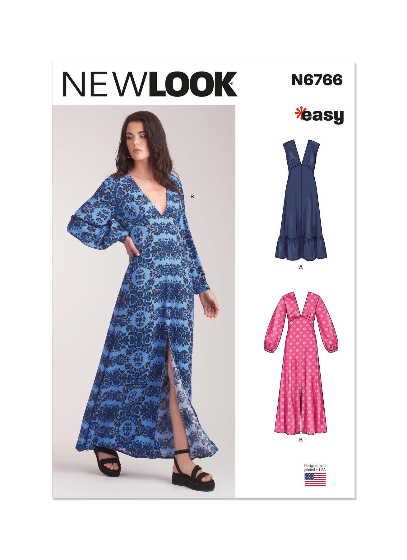 Misses' Dresses New Look Sewing Pattern N6766 Uncut, FF - Etsy