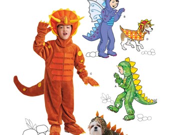 2025年新作入荷 Child's Etsy - 1765 Pattern Sewing Simplicity Costumes Dog & 裁縫材料