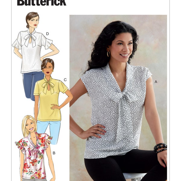 Misses Top Butterick Sewing Pattern B6684