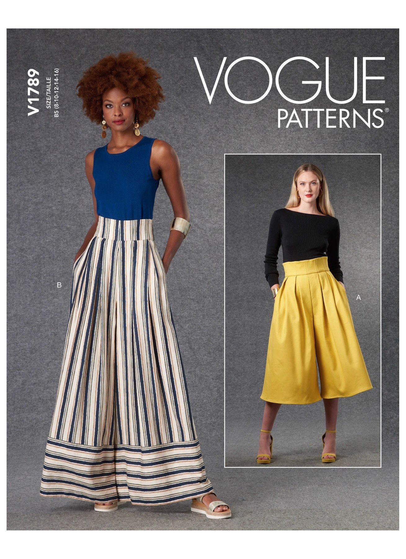Misses Pants Vogue Sewing Pattern V1789 -  Canada