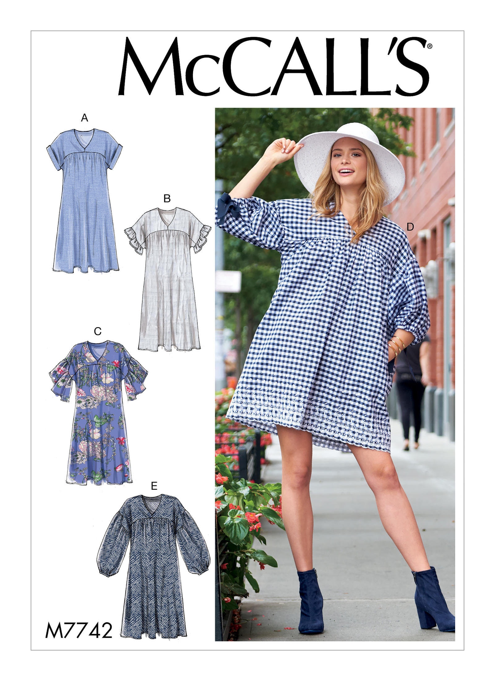 Misses Dresses Mccall's Sewing Pattern M7742 Uncut, FF - Etsy