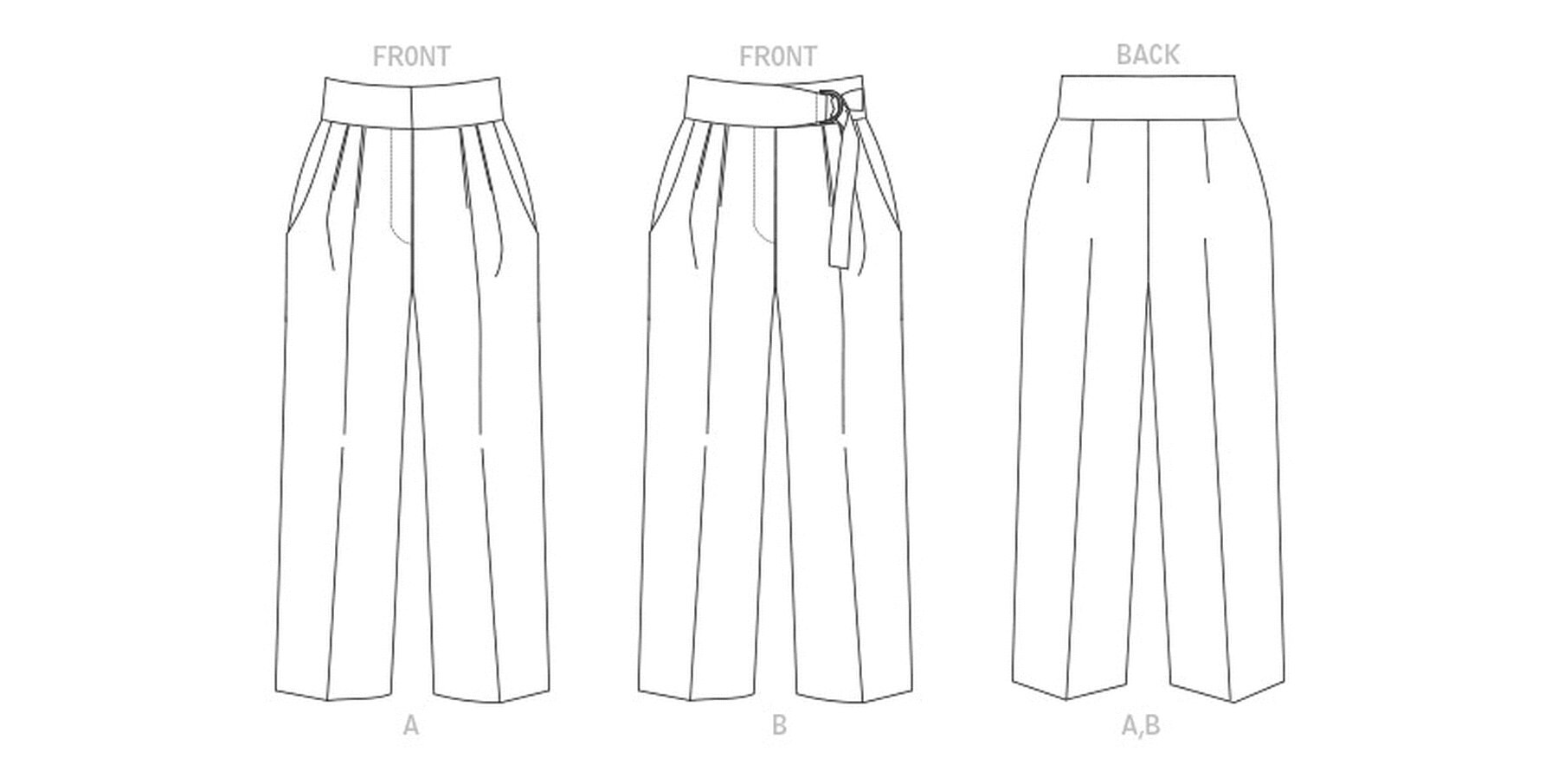 Pattern V1829 Misses and Misses Petite Pants Vogue Sewing Pattern V1829 Uncut, FF - Etsy
