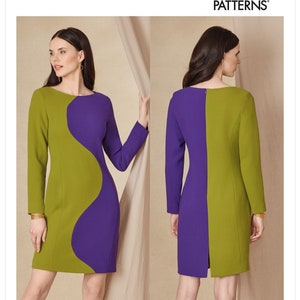 Misses&#39; Dress Vogue Sewing Pattern V1819 Uncut, FF