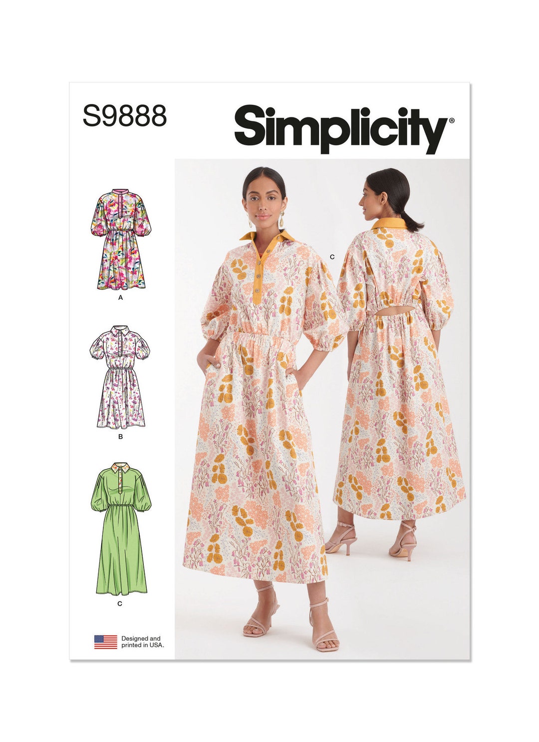 [JILLSTUART]★25SS★ Shirring Decoration Cotton Mix Dress Jill by JILLSTUART 24SS Big Flower Shirring Dress Long