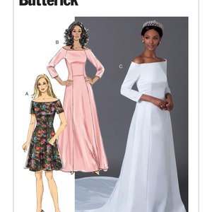 Misses Dress Butterick Sewing Pattern B6639 Uncut, FF