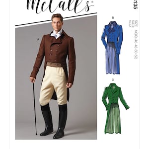 Men's Coats McCall's Sewing Pattern M8135
