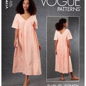 Misses Dress Vogue Sewing Pattern V1799