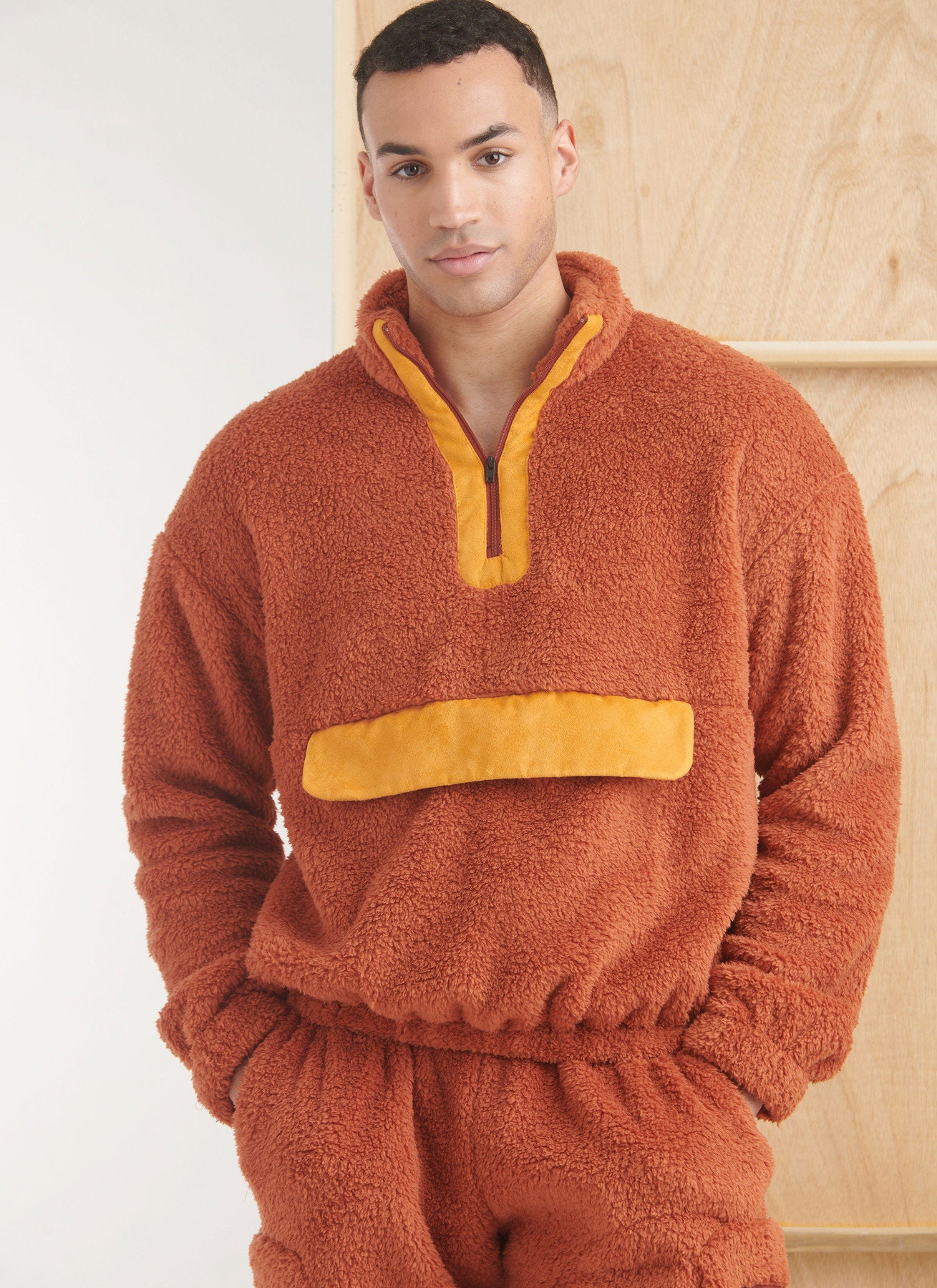 ⬛︎ woaiwojiaeditor ⬛︎ Unisex Sweatshirt and Pants Simplicity Sewing Pattern S9828