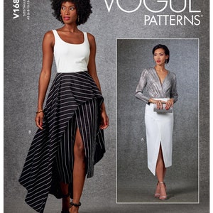 Misses' Skirt Vogue Sewing Pattern V1683