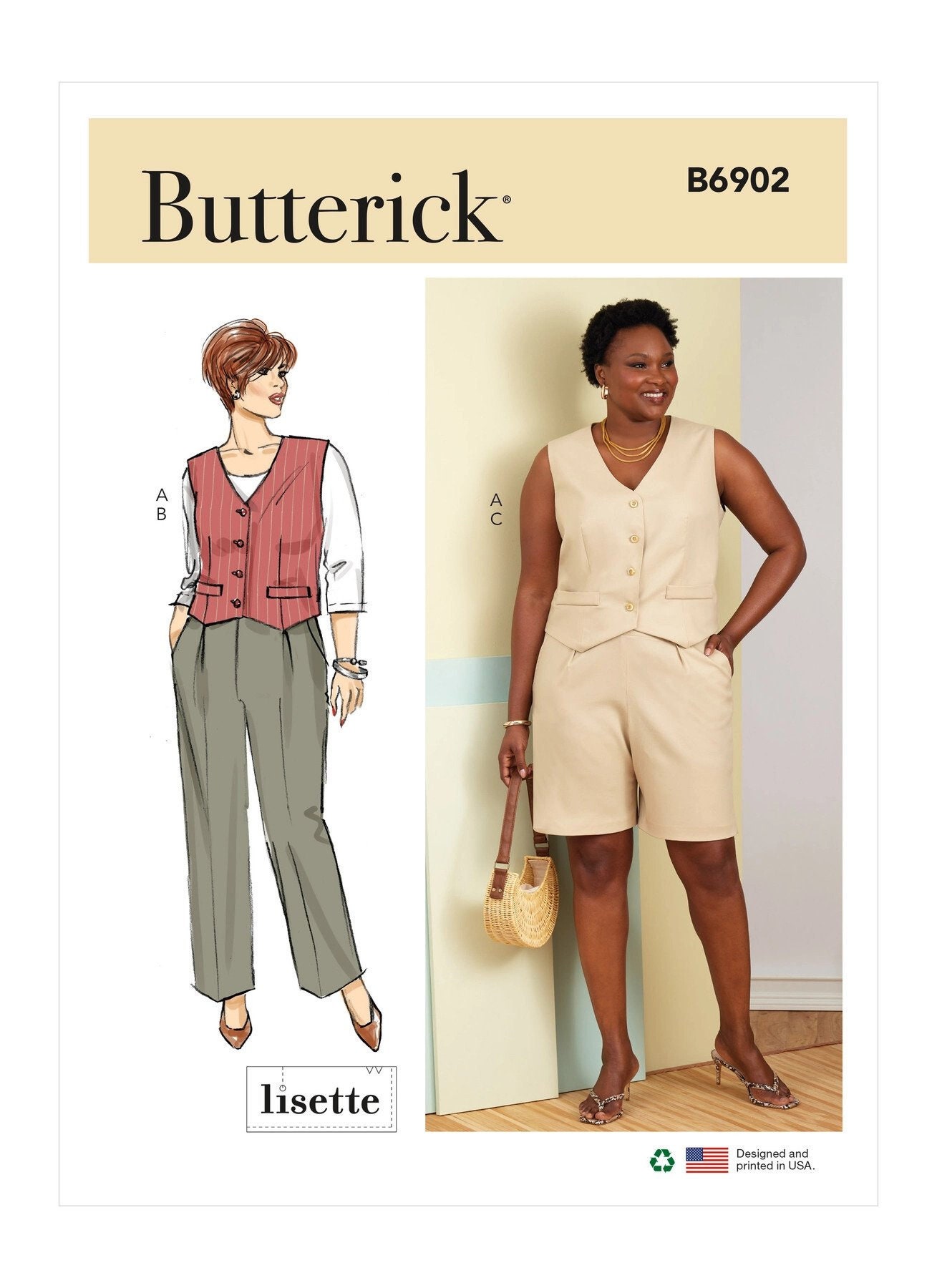 Butterick Shorts and Trousers B6750 - The Fold Line