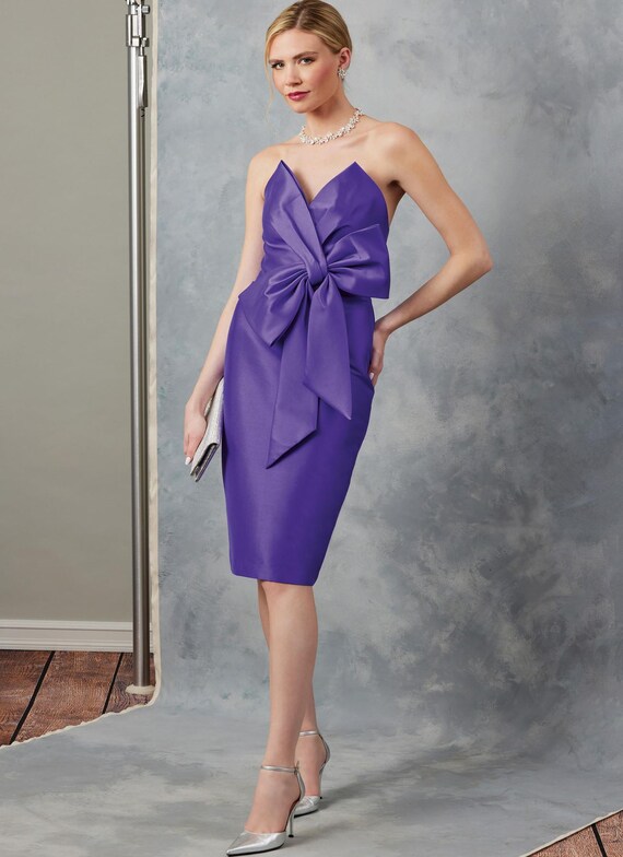 strapless open back dress Free People: Never Better Dress in Winterberry main image 0
