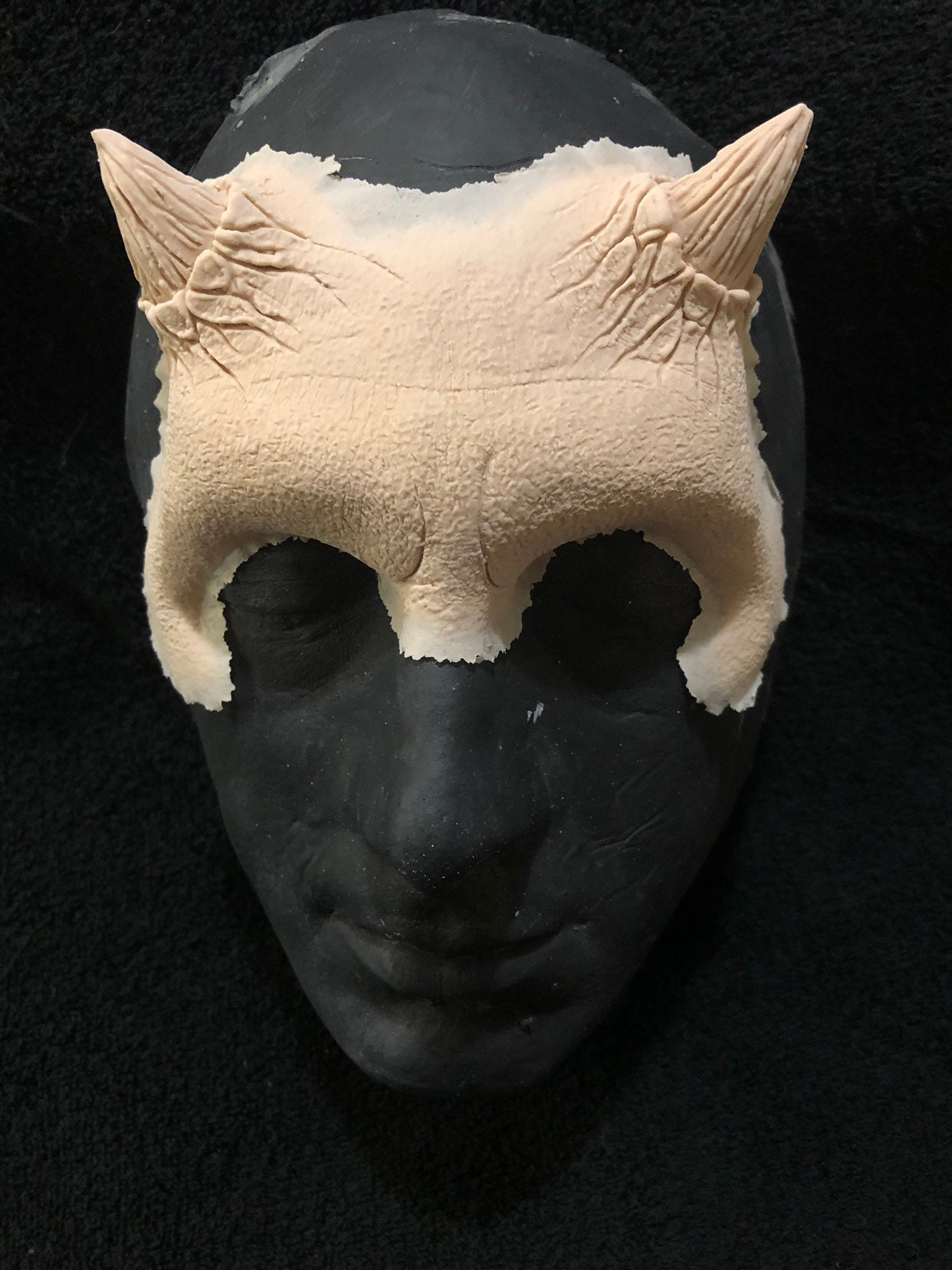 Devil Brow Foam Latex Prosthetic UNPAINTED Etsy