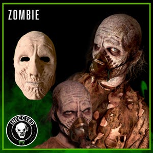 Zombie - Foam Latex Prosthetic (UNPAINTED)