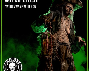 Witch Chest - Foam Latex Prosthetic (UNPAINTED)