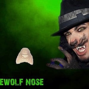 Werewolf Nose- Foam Latex Prosthetic (UNPAINTED)