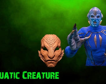 Aquatic Creature - Foam Latex Prosthetic (UNPAINTED)