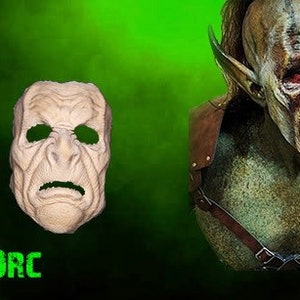 Orc #2- Foam Latex Prosthetic (UNPAINTED)