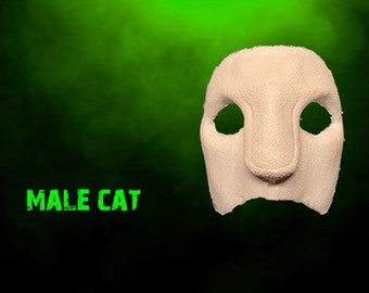 Male Cat - Foam Latex Prosthetic (UNPAINTED)