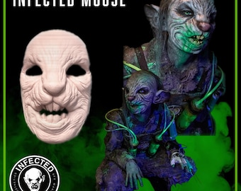Infected Mouse - Foam Latex Prosthetic (UNPAINTED)