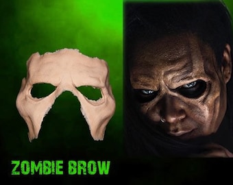 Zombie Brow - Foam Latex Prosthetic (UNPAINTED)